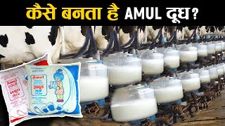 फैक्ट्री में कैसे बनता है अमूल दूध? | The Story of Banas Dairy  Asia's Largest Milk Cooperative