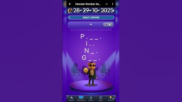 Hamster kombat| Dev Game| Daily Cipher |Solve 1000% |28-29-10-2025 |#hamsterkombat |