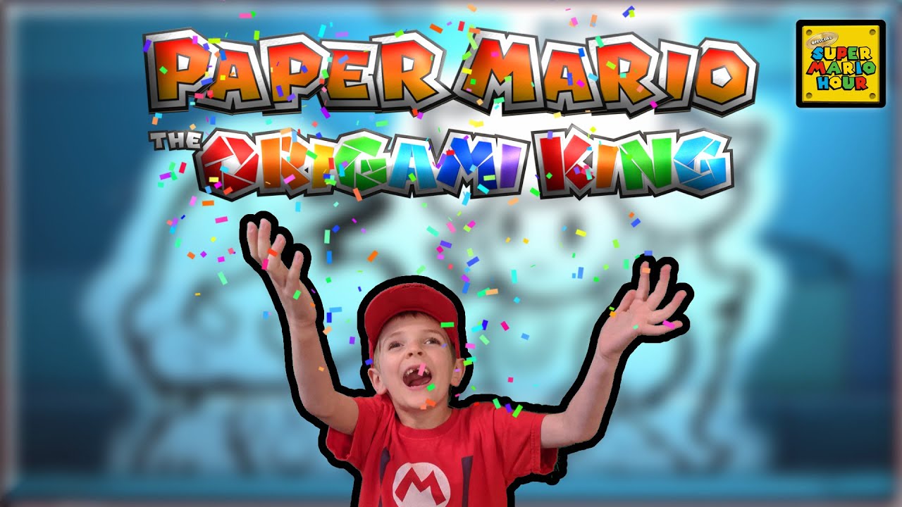 PAPER MARIO THE ORIGAMI KING GRAFFITI UNDERGROUND The MARIO KID and