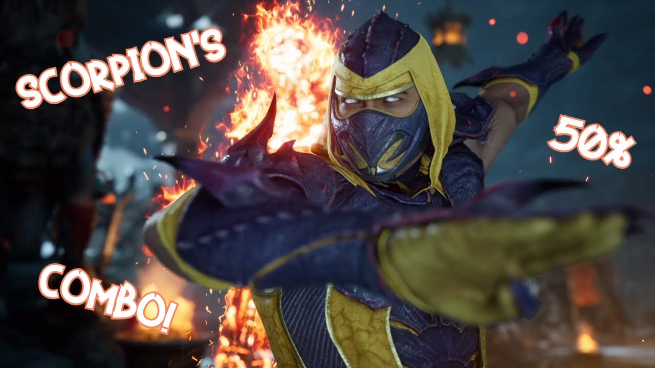 My 50% Scorpion Combo! - Mortal Kombat 1 | Scorpion Gameplay - YouTube