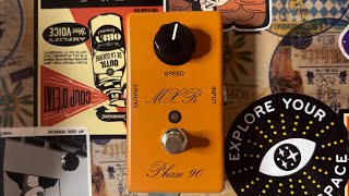 MXR Phase 90 Script played with Synthesizers