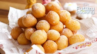 [ 2 INGREDIENTS ] CRISPY YOGURT DONUTS IN 5 minutes I asmr