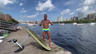 Fliteboard 1st Ride Review Boston Charles River