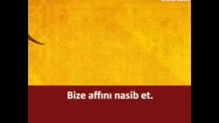 Mishary Alafasy - Prayer - Turkish