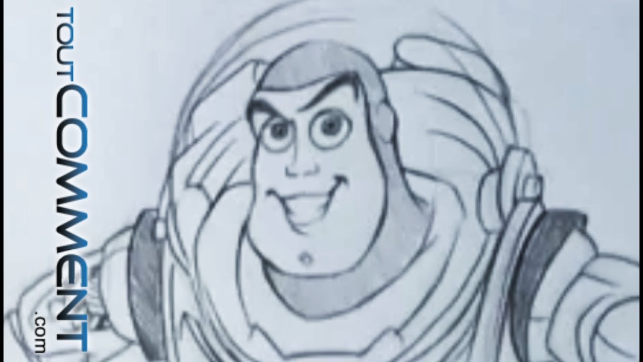 Dessin de Buzz l éclair How to draw Buzz Lightyear Toy Story