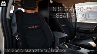 3rd Gen Pro-4x Seats installed in 2nd Gen Nissan Xterra / Frontier by Alldogs Offroad Coop 2,886 views 2 months ago 16 minutes