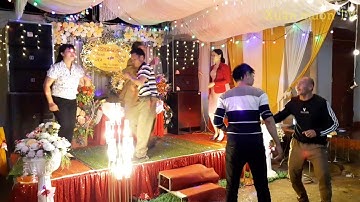 chị gái nhảy tại đám cưới, nhạc boney m 79, lục ngạn, bg