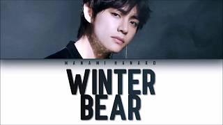 {VOSTFR/ENG} BTS V (방탄소년단 뷔) - Winter Bear (Color Coded Lyrics Eng/Fr)