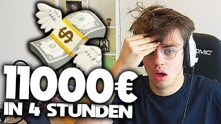 11000 EURO in 4 STUNDEN 💸💸💸 | Sellout Stream