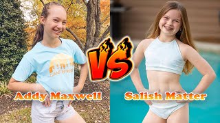 Salish Matter VS Addy Maxwell Transformation 👑 From Baby To 2024