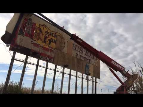 Installing a billboard