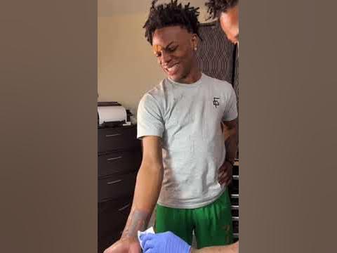 Ishowspeed gets a tattoo - YouTube