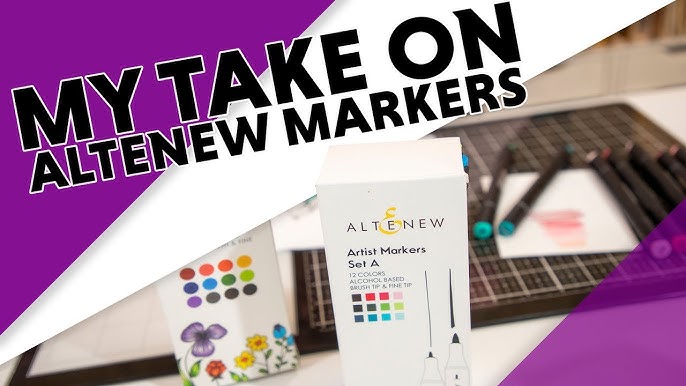 Adult Coloring Tutorial Part 1: Alcohol Markers for Beginners