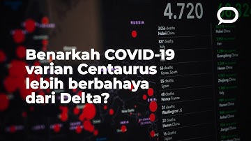 Benarkah COVID-19 varian Centaurus lebih berbahaya dari Delta? 🤔