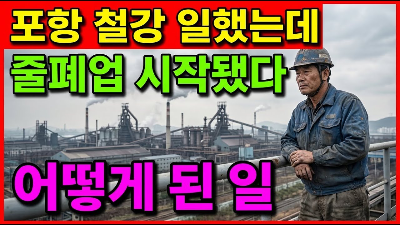 산업화 이끈 철의 도시 줄도산 위기 포항의 자영업자 모두 문닫았습니다 |노후사연|오디오북|노후생활