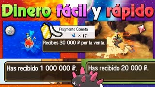 CÓMO CONSEGUIR MUCHO DINERO RÁPIDO - Pokémon Sol y Luna