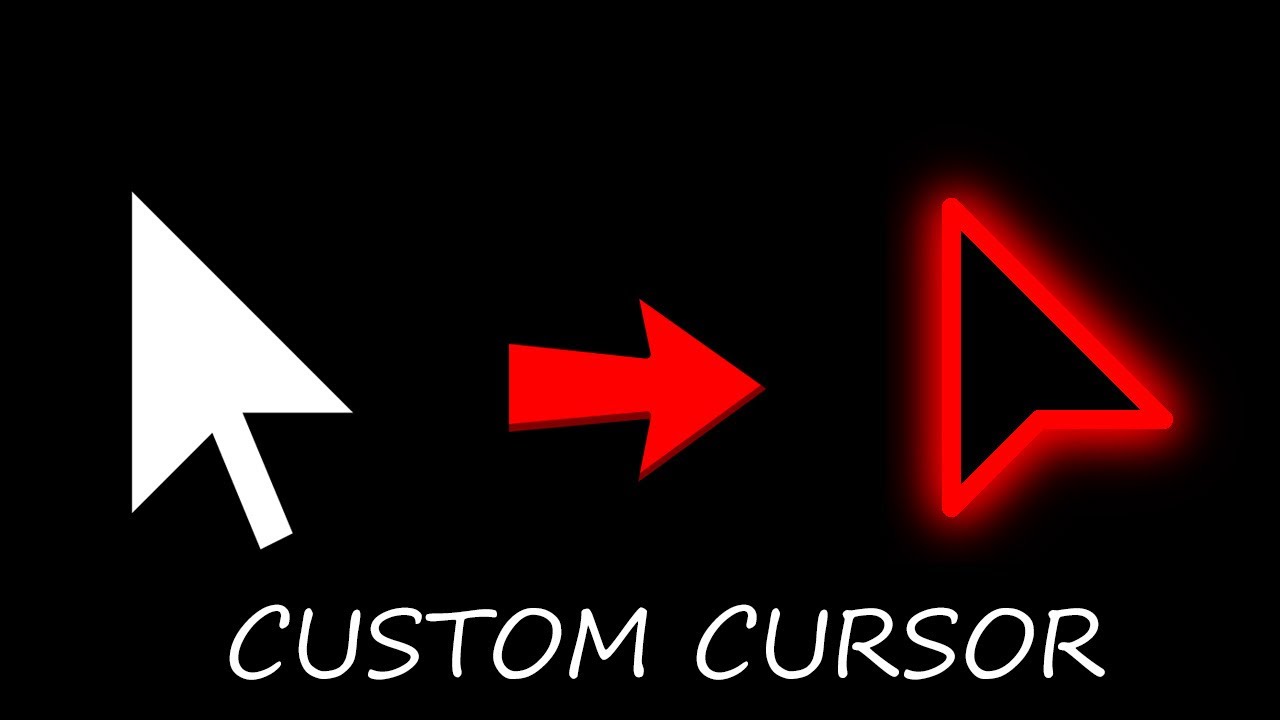 Custom cursor