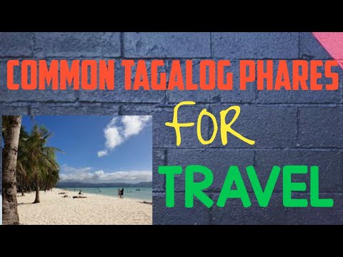 non traveller in tagalog