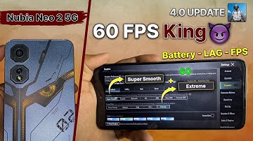 Nubia Neo 2 5G PUBG Test 😈 Best Gaming Devices Under 40k 🔥 - PUBG Test