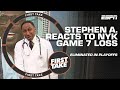Knicks were an infirmary  stephen a blames nyks game 7 loss on injuries  first take