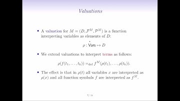 Intro to Formal Logic - Lecture 07/15 - James Brotherston