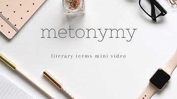 METONYMY | Literary Terms Mini Video