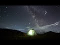 Starry night over the suburbs  nighttime ambience  10 hours  nature sleep sounds