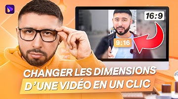 Comment changer le format et les dimensions d’une vidéo en un clic