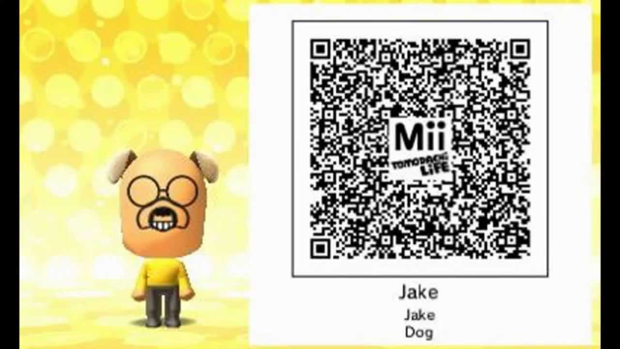 Qr Code Jake Tomodachi life - YouTube