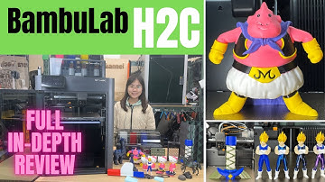BambuLab H2C Full In-Depth Review: Extensive Tests vs SnapMaker U1, Prusa XL & More