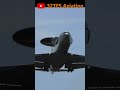 E3 Awacs Screaming Engines #shorts #militaryaviation