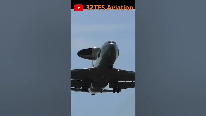 E3 Awacs Screaming Engines #shorts #militaryaviation - DayDayNews