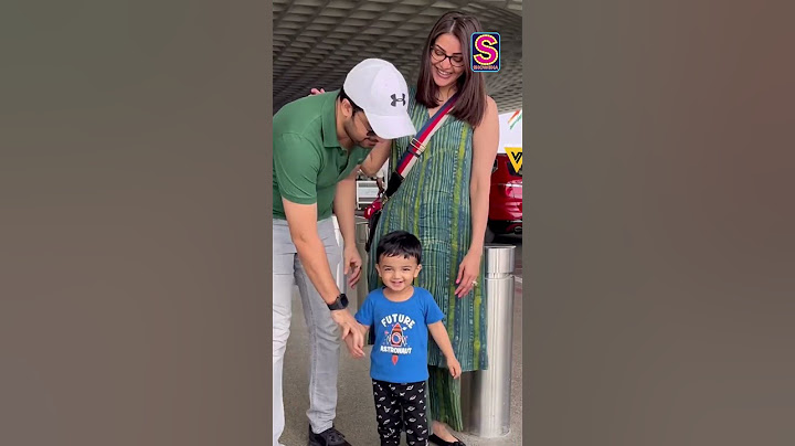 Kajal Aggarwal's Son Steals The Show As They Are Clicked At Airport | N18S | News18