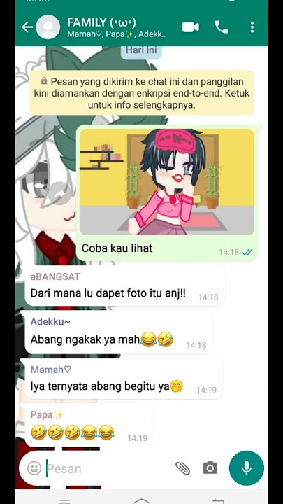 #POV: Ketika abang lu nemu foto AIB lu...  versi gacha club #Gachaclub #Gachashort
