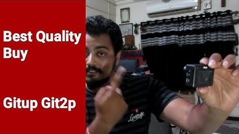 Best budget Action camera for vlogging Gitup Git2p