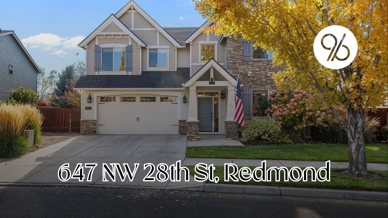 NW Redmond OR Home Tour | 4 Bed + Bonus Room | 647 NW 28th Street