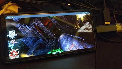 Unreal running on Android (Web assembly/Emscripten) (Galaxy A51) (DOWNLOAD INCLUDED)