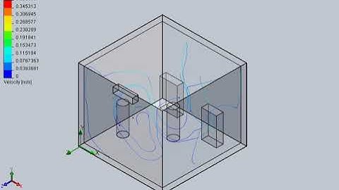 Air Flow Simulation Model 1 (3/3)