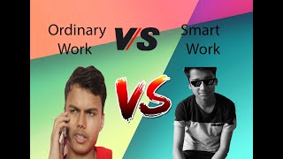 Smart work vs Ordinarywork ll Nepal vines ll Mirror zone ll   Saphal Acharya ll Anamol Sitaula