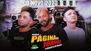 FORRÓ PÁGINA DE JORNAL A MANCHETE DO BRASIL ! CD NOVO ATUALIZADO 2023