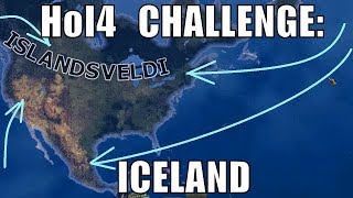 Breaking the game with no factories or manpower as Iceland in Hearts of Iron 4