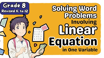 Solving Problems on Linear Equations One Variable Third Quarter Grade 8 Matatag Revised K-12  Math