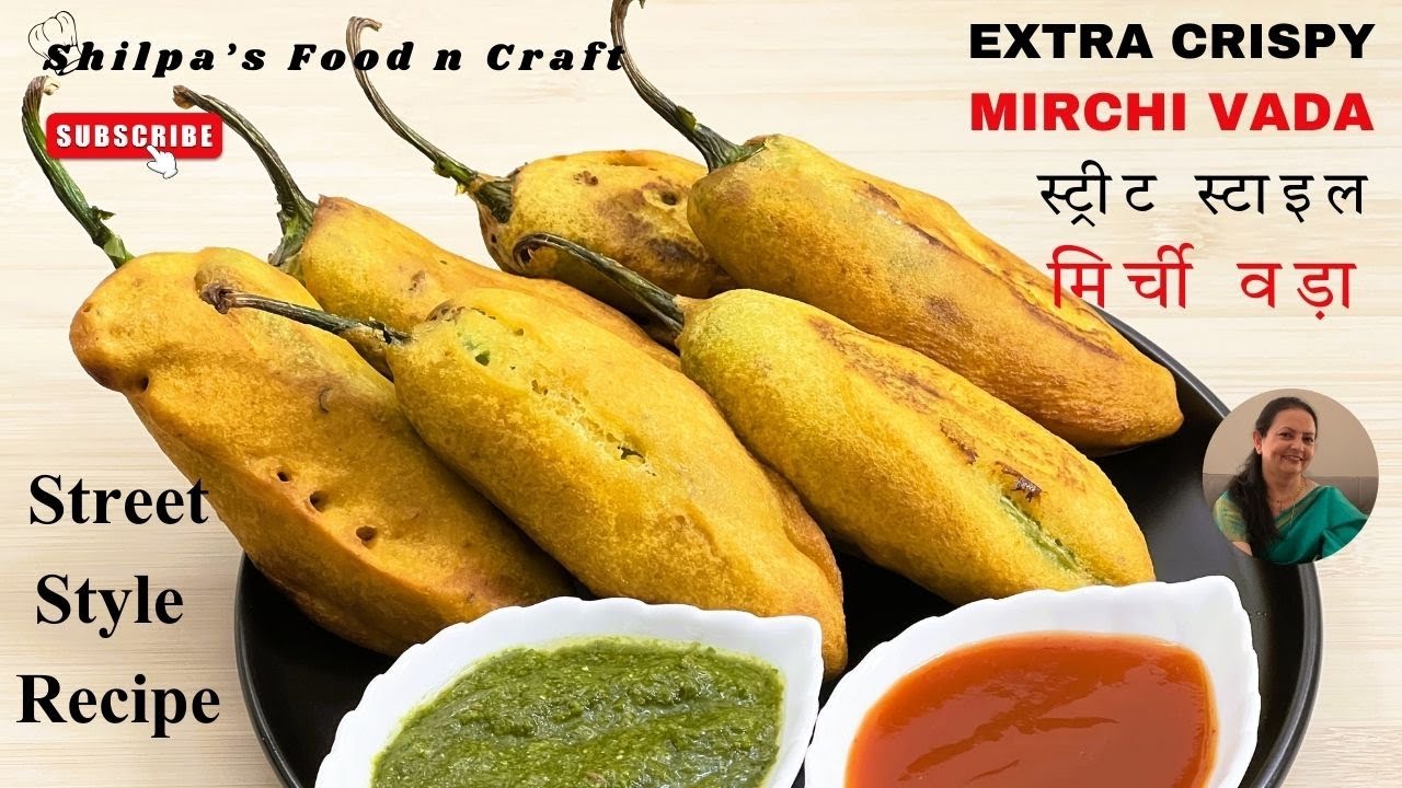 10 मिनट में बनने वाले मिर्ची पकोड़े  कुरकुरा और टेस्टी | Street Style Mirchi Pakoda | Evening Snack