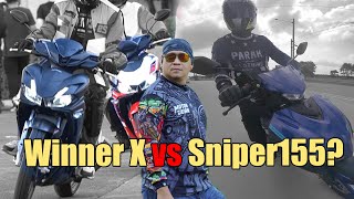 Honda Winner X vs Yamaha Sniper 155 | Battle of the Underbone