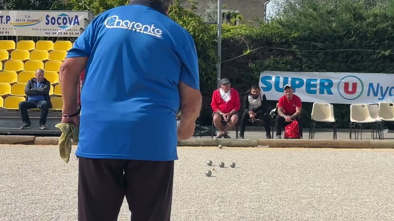 Miniature : Nyons Pètanque Tête à Tête 16ème Nationals Saphore vs Nies #petanque2025 #boules