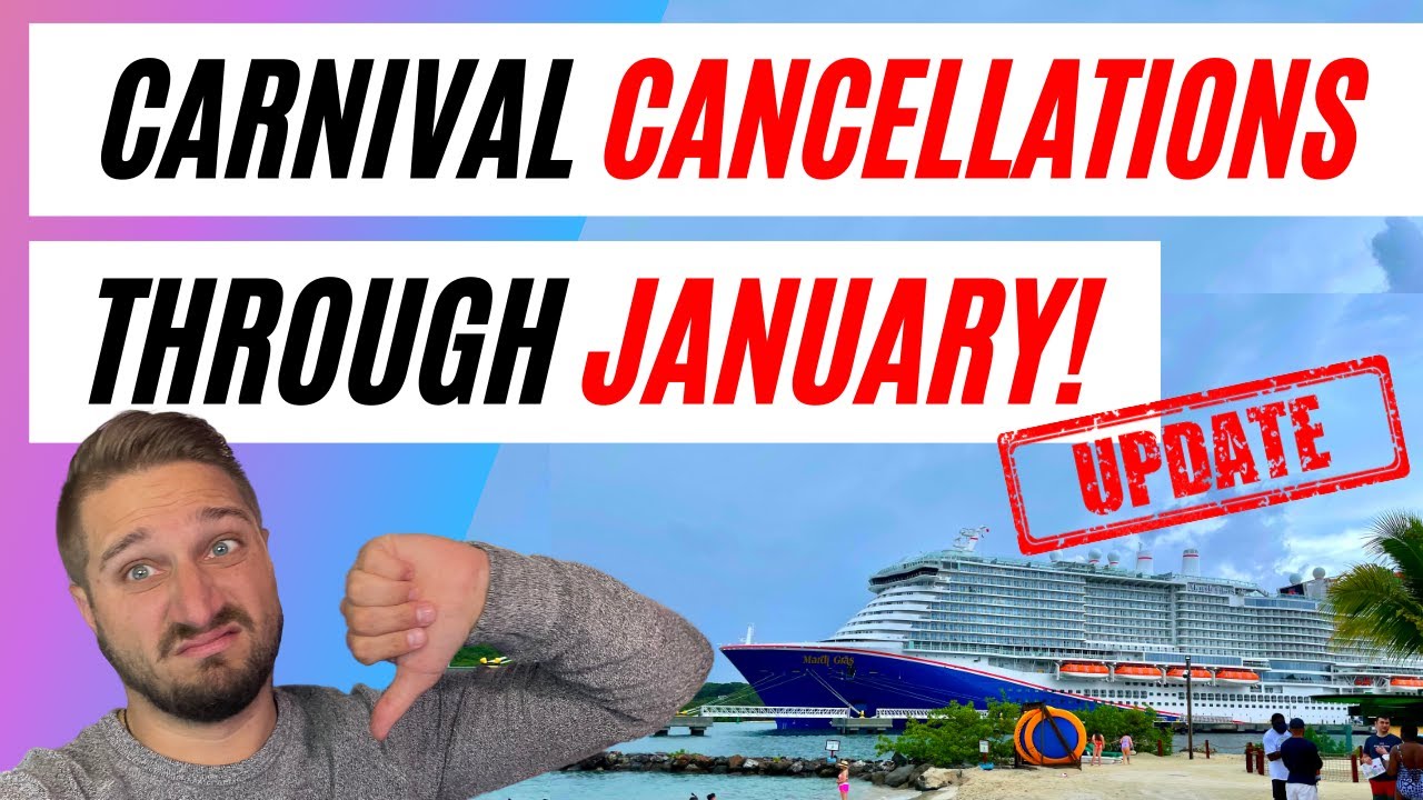 Carnival Cancellations Through Mid-January UPDATES | Is Cruising Even SAFE Right Now? | Koningsdam