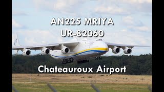 Antonov An225 Mriya Ur-82060 Landing At Châteauroux Airport Chr-Lflx