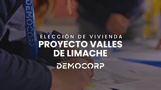 Elección de viviendas proyecto Valles de Limache