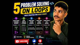 Solve 5 Basic C Problems of Loops | Beginner to Intermediate