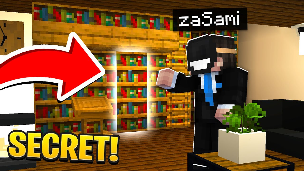 INCAPEREA SECRETA din BIBLIOTECA de pe MINECITY!